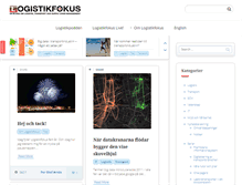 Tablet Screenshot of logistikfokus.se